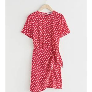 NWT & Other stories knot detail dress